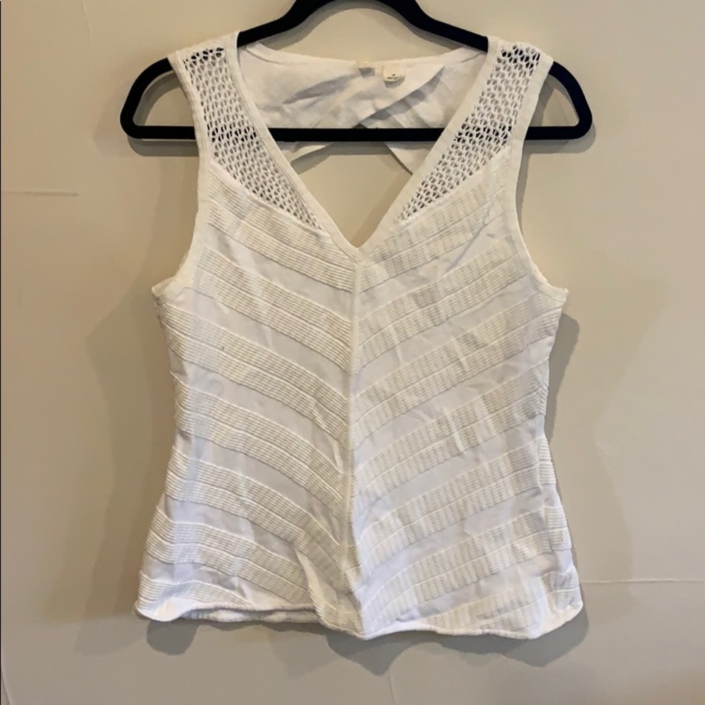 Anthropologie moth knit tank sz LP